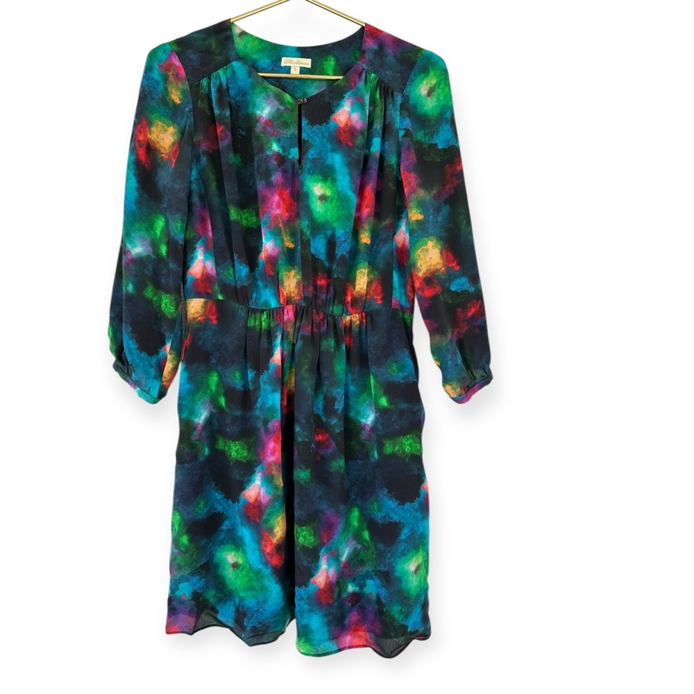 Shoshanna • Silk Watercolor Dress